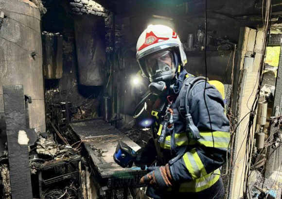 Pomoc po požiari v Macove, 11.6.2025, foto zo zásahu