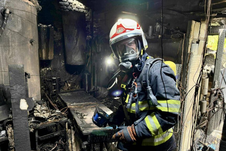 Pomoc po požiari v Macove, 11.6.2025, foto zo zásahu